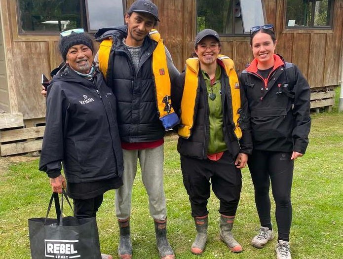Kaitiaki at Tieke Marae